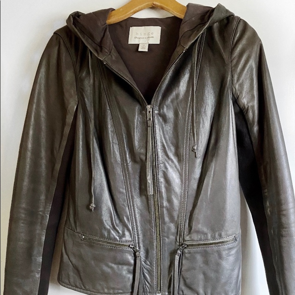 Leather jacket